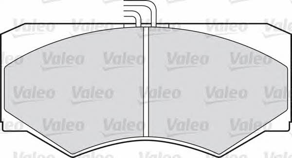 Valeo 551021 Brake Pad Set, disc brake 551021