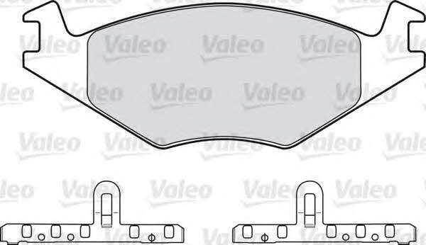 Valeo 551024 Brake Pad Set, disc brake 551024