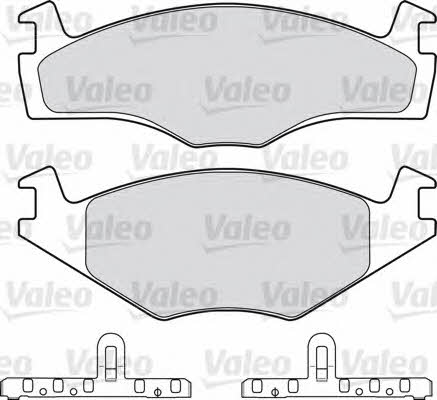 Valeo 551027 Brake Pad Set, disc brake 551027