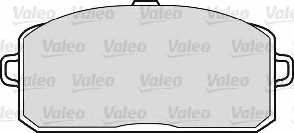 Valeo 551504 Brake Pad Set, disc brake 551504