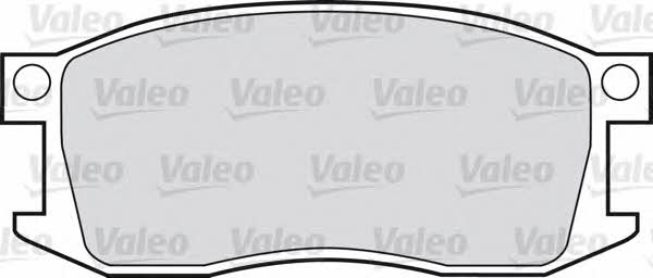 Valeo 551521 Brake Pad Set, disc brake 551521