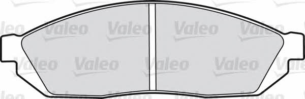Valeo 551522 Brake Pad Set, disc brake 551522