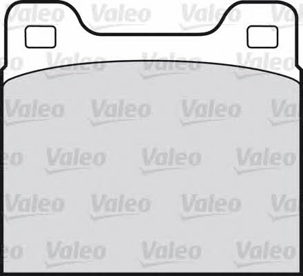Valeo 551603 Brake Pad Set, disc brake 551603