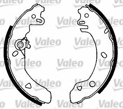 Valeo 554716 Brake shoe set 554716