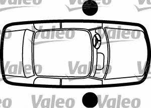 Valeo 252371 Lock cylinder, set 252371