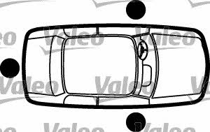 Valeo 252572 Lock cylinder, set 252572