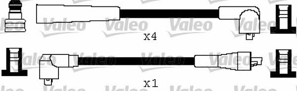 Valeo 346216 Ignition cable kit 346216