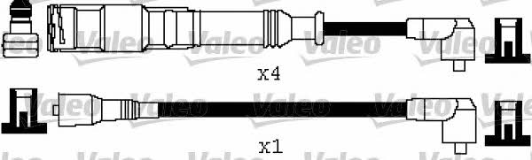 Valeo 346217 Ignition cable kit 346217