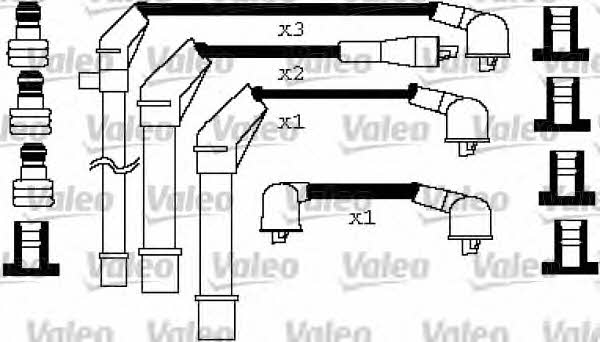 Valeo 346259 Ignition cable kit 346259