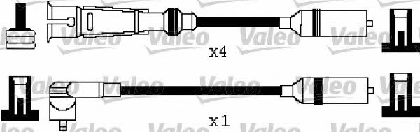 Valeo 346320 Ignition cable kit 346320