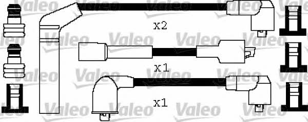 Valeo 346340 Ignition cable kit 346340