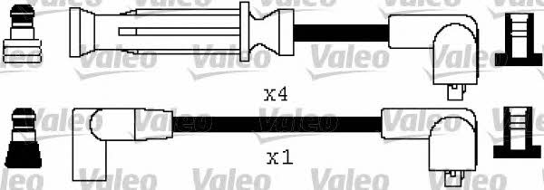 Valeo 346345 Ignition cable kit 346345