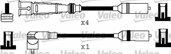 Valeo 346385 Ignition cable kit 346385