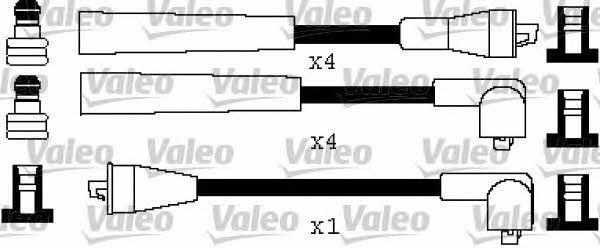 Valeo 346411 Ignition cable kit 346411