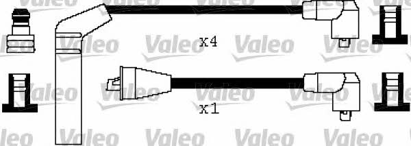 Valeo 346481 Ignition cable kit 346481