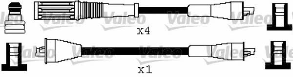Valeo 346504 Ignition cable kit 346504