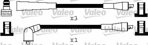 Valeo 346536 Ignition cable kit 346536