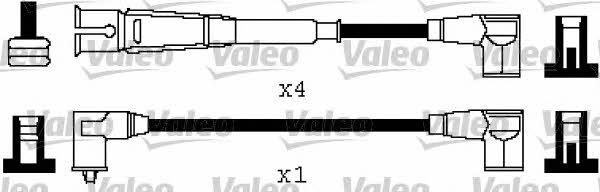 Valeo 346568 Ignition cable kit 346568