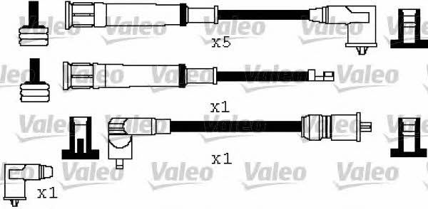 Valeo 346573 Ignition cable kit 346573