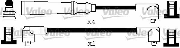 Valeo 346593 Ignition cable kit 346593