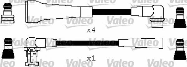 Valeo 346607 Ignition cable kit 346607