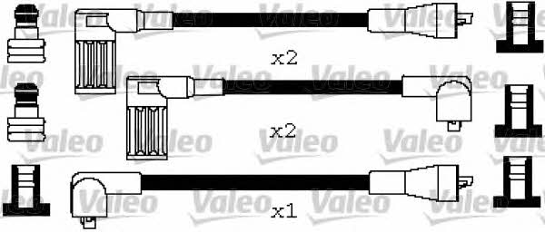 Valeo 346616 Ignition cable kit 346616