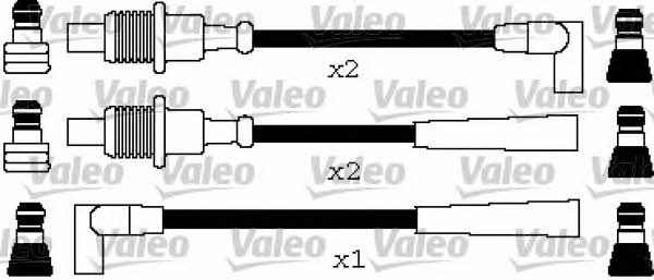 Valeo 346649 Ignition cable kit 346649