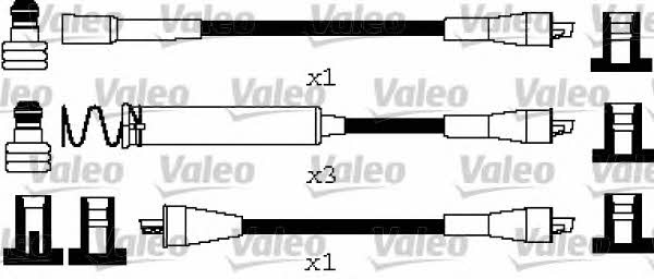 Valeo 346664 Ignition cable kit 346664