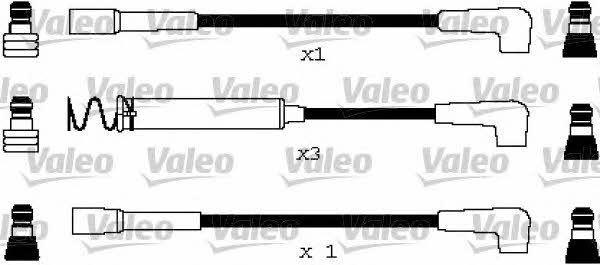 Valeo 346670 Ignition cable kit 346670