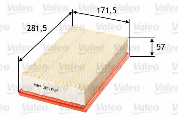 Air filter Valeo 585065