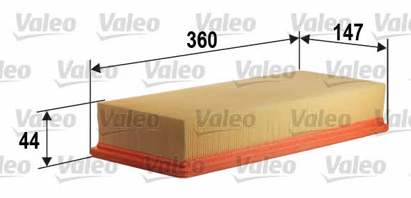 Valeo 585252 Air filter 585252