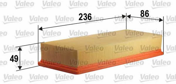 Valeo 585254 Air filter 585254