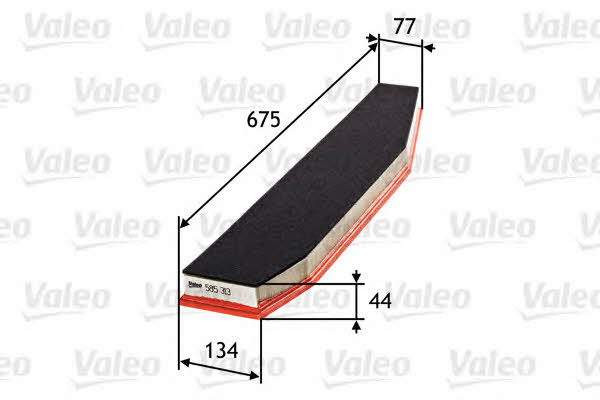 Air filter Valeo 585313