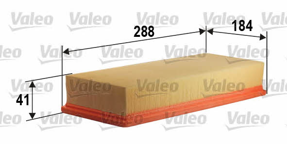 Valeo 585342 Air filter 585342