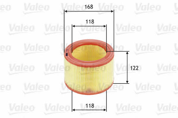 Air filter Valeo 585600