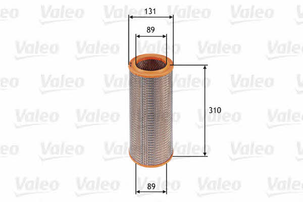 Air filter Valeo 585601