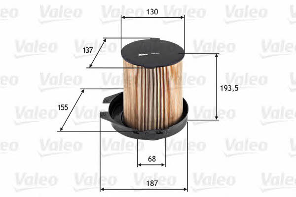 Valeo Air filter – price 37 PLN
