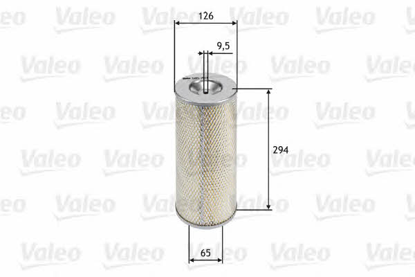 Air filter Valeo 585703