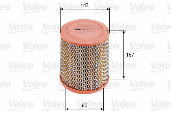 Air filter Valeo 585726