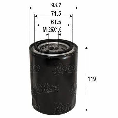 Valeo 586090 Oil Filter 586090