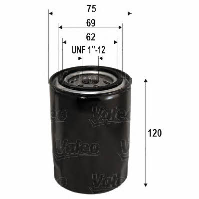Valeo 586103 Oil Filter 586103