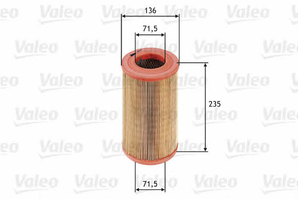 Air filter Valeo 585622