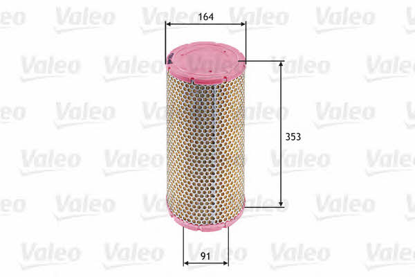 Air filter Valeo 585624