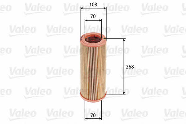 Air filter Valeo 585631