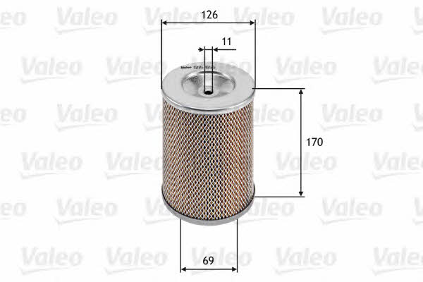 Air filter Valeo 585655