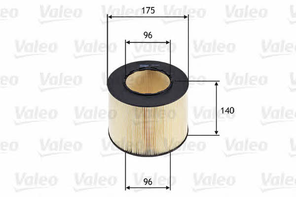 Air filter Valeo 585683