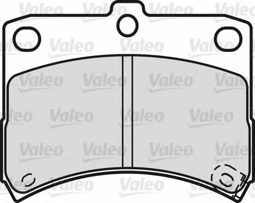 Valeo 598883 Brake Pad Set, disc brake 598883