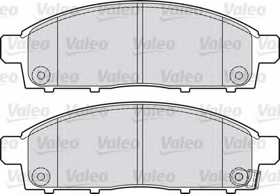Valeo 598893 Brake Pad Set, disc brake 598893