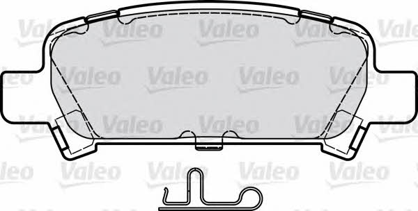 Valeo 598895 Brake Pad Set, disc brake 598895