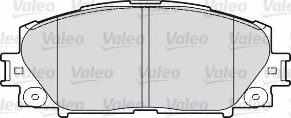 Valeo 598896 Brake Pad Set, disc brake 598896